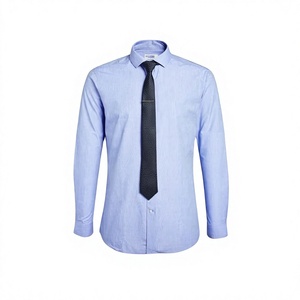 Chemise habillée décontractée à manches longues pour homme, 100 % coton de haute qualité, tissu respirant anti-boulochage, impression de logo personnalisée - Product Image 6