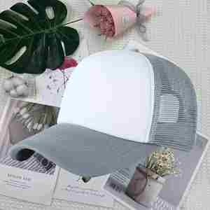 Sublimation Trucker <b>Cap</b> Hat Custom Logo Classic Snapback Mesh Sports Baseball <b>Cap</b> 5 Panel Hat <b>Plain</b> Foam Trucker Hats for Man - Product Image 4