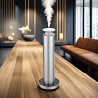 Diffuseur d'arôme portable sans eau Dermey avec contrôle Bluetooth Diffuseur d'air envoyé aux huiles essentielles de bureau à faible bruit