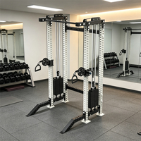 Machine de musculation commerciale à câbles croisés R02, rack à squats multifonctionnel, équipement d'entraînement de force pour salle de sport