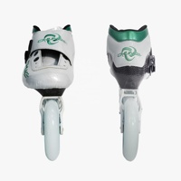 Patins à roulettes JIMENG 3 4 roues en fibre de carbone CNC, 2 couches, légers, de haute qualité, professionnels, confortables, pour enfants et adultes