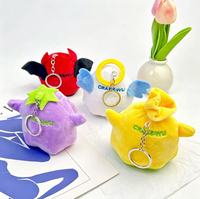 Mini-poupée en peluche créative Ange, Fantôme, Démon, breloque de sac à dos, 12 cm, rembourrée en coton PP, pour événements promotionnels de rue et petits cadeaux