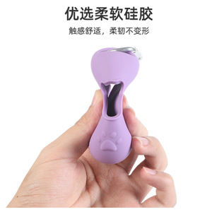 Portable Silicone Pet Poop Bag Holder With Metal <b>Hook</b> For <b>Dog</b> Leash Backpack Outdoor Use - Product Image 5