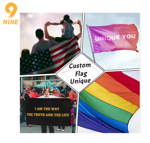 Üretici toptan 3x5 ft gökkuşağı bayrağı LGBT toplum eşcinsel gurur lezbiyen Transgender Promotional promosyon bayrakları - Product Image 3