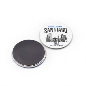 แม่เหล็กติดตู้เย็นแบบกำหนดเอง ทำจากแผ่นดีบุก ของที่ระลึกซานติอาโก เด คอมโพสเตลา แผ่นดีบุกสำหรับแม่เหล็กติดตู้เย็น - Product Image 3