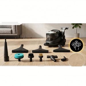 HY-HW Nouvelle conception, machine de nettoyage multifonctionnelle à vapeur sèche et humide 2100W pour tapis, canapé, chaise et voiture - Product Image 4