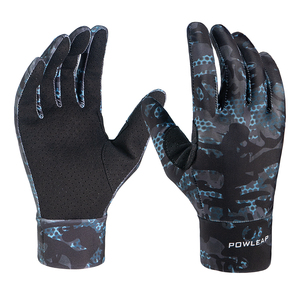 Meilleures ventes Gants de pêche à 3 doigts ouverts Protection solaire personnalisée Voilier bleu Cyclisme Pêche Sports de plein air Gants Factory - Product Image 6