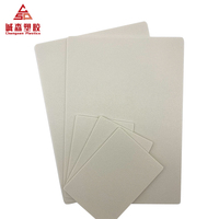 Feuille solide en ABS plastique pour thermoformage, découpe, double couleur, 3 couches/2 couches, feuille de gravure, surface haute brillance, 100% vierge