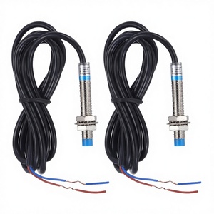 2Pcs Inductive <strong>Proximity</strong> <strong>Sensor</strong> PNP NO M8 DC 6-36V 300mA 2-Wire Industrial Automation Customizable Detection Distance LJ8A3-2 - Product Image 1