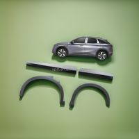 Panneau de protection décoratif extérieur de porte BAIC Polar Fox Alpha T5, bande anti-frottement latérale inférieure, garde-boue, sourcil de roue
