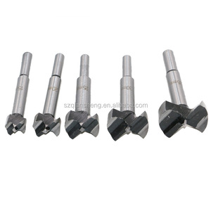 Juego de 5 brocas Forstner de carburo para madera, herramientas de corte de bordes de bisagras, sierra perforadora de 15-35 mm, juego de brocas para carpintería - Product Image 1
