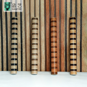 All'ingrosso griglia di legno peel & stick pvc carta da parati rotoli decorazione per la casa 3d carta da parete adesivo - Product Image 2