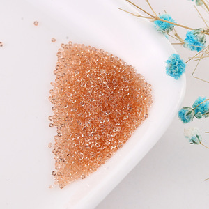 Strass en vrac à double pointe, 14400 pièces par paquet, accessoires pour nail art en verre à dos plat, vente en gros - Product Image 4