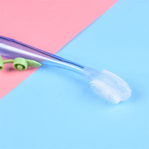 Irrigador bucal desechable médico Cepillo <span class=keywords><strong>de</strong></span> dientes <span class=keywords><strong>de</strong></span> silicona <span class=keywords><strong>de</strong></span> presión negativa dental fácil <span class=keywords><strong>de</strong></span> usar para <span class=keywords><strong>gel</strong></span> <span class=keywords><strong>de</strong></span> cuidado bucal y forma <span class=keywords><strong>de</strong></span> tubo - Product Image 3