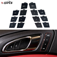 Bouton de commande de mémoire de siège pour Porsche Cayenne 958 92A 7PP959765A 7P5959765, clé de commande de siège avant de remplacement, accessoires automobiles