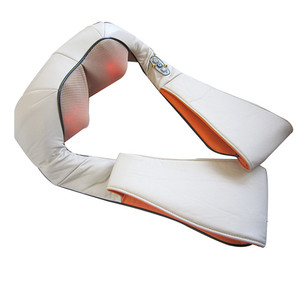 Masajeador Eléctrico Portátil de Espalda y Cuello Shiatsu de Viaje, con Correa de Cuerpo de Cuero Amasado - Product Image 2