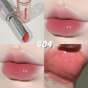 ลิปสติกสีชมพูซาตินน่ารัก ให้ความชุ่มชื้น สีติดทนนาน เนื้อน้ำบางเบา เงางามเหมือนกระจก ใช้ง่าย ไม่ทำให้ปากเป็นคราบ สไตล์เกาหลี - Product Image 6