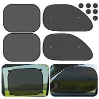 Pare-soleil universel pliable en maille respirante pour voiture, anti-éblouissement, pour vitres latérales, protection UV estivale, isolation thermique, pare-soleil auto