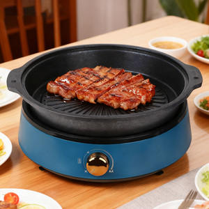 Pentola Elettrica Multifunzione di Tendenza 2026, Fornello Elettrico, Griglia BBQ Elettrica con Funzione Hot Pot - Product Image 5
