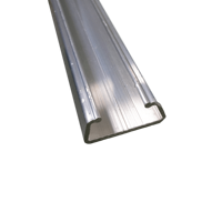 Profilé de fixation en aluminium pour serre avec clip à ressort, anti-âge, durée de vie de 5 ans