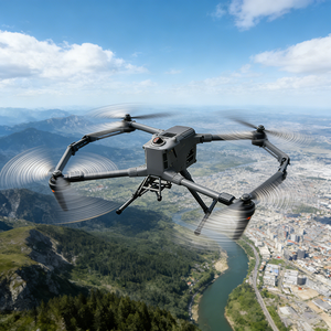 โดรน Matrice 400 รุ่น Global Version สำหรับผู้เริ่มต้น กล้องถ่ายภาพความร้อน 4K Ultra HD ซูม 56 เท่า ไฟ LED วัสดุพลาสติก ระยะบิน 1 กม. ระยะเวลาบิน 21-30 นาที - Product Image 6