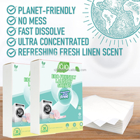 Feuilles de lessive écologiques jetables de qualité supérieure pour vêtements avec options personnalisables et mousse moyenne – Grande Vente 2026