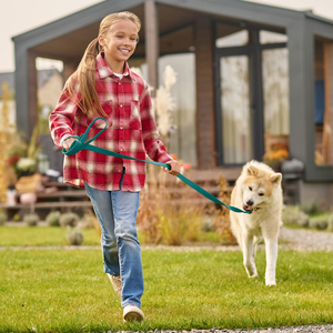 Collier et laisse pour chien en PVC souple imperméable avec étiquette nominative, ensemble de laisse réglable de luxe à la mode, vente en gros - Product Image 4