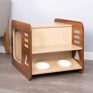 Casa para Gatos PB con Comedero de Porcelana Integrado, Diseño Moderno para Sala de Estar, Duradera y Transpirable, Venta al por Mayor de Fábrica - Product Image 3