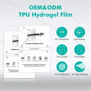 120*180mm Universal Size TPU Sheet Film Comfortable For Phone Models Anti Blue Light Anti Spy More Function Hydrogel Film To Use
