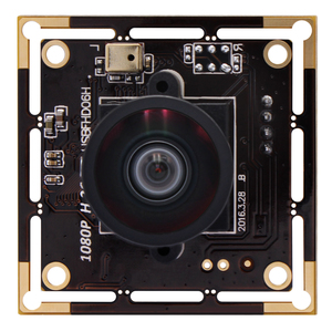 โมดูลกล้องขนาดเล็ก USB 2MP IMX323 ความไวแสงต่ำ 0.01Lux 120 °   มุมกว้าง H.264 ไม่มีการบิดเบือนพร้อมไมโครโฟน - Product Image 3