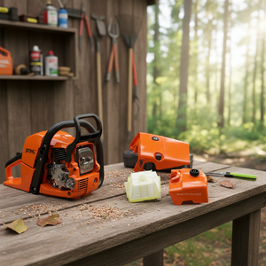 Copertura Superiore Motore e Filtro Aria per Motosega Stihl MS361 MS341 - Ricambio D0100HXJEG2 - Product Image 3