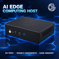 Port USB Type-C Menjalankan 30B LLM AI Edge Computing Host Komputer Edge Ringkas untuk Ritel Cerdas