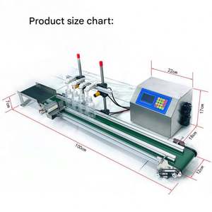 Machine de remplissage automatique à 4 têtes pour jus de fruits et alcool avec convoyeur - Product Image 3