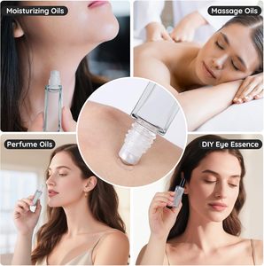 5ml 10ml 20ml <b>30ml</b> Empty Square Luxury <b>Perfume</b> Glass Atomizer Spray <b>Bottle</b> with Screen Printing - Product Image 4