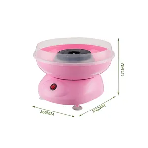 Cotton Candy Maker, Cotton Candy Machine for Home Birthday Family Party Christmas Gift - Includes 10 Cones And Sugar Scoop