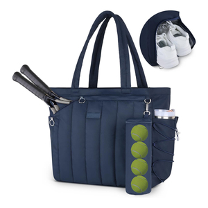 <span class=keywords><strong>Bolsa</strong></span> Deportiva con Compartimento para Zapatos y Bolsillo Impermeable, Capacidad para 2-4 Raquetas y Laptop <span class=keywords><strong>de</strong></span> 15.6 Pulgadas, <span class=keywords><strong>Bolsa</strong></span> <span class=keywords><strong>de</strong></span> Tenis Acolchada para Mujer - Product Image 1