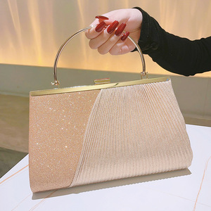 Factory Direct Sales Stick Dinner Bag Hand Chain <b>Wedding</b> Party Crystal Evening <b>Clutch</b> Bag - Product Image 4