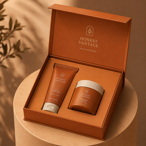 Caja de Embalaje de Lujo Personalizada para el Cuidado de la Piel, Caja de Regalo de Papel Rígido para Limpiador Facial, Crema Facial, Set de Cosméticos con Inserto y Ventana - Product Image 5