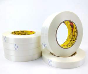 <span class=keywords><strong>3M</strong></span> <span class=keywords><strong>Scotch</strong></span> 893 Ruban de filament en fibre de verre <span class=keywords><strong>transparent</strong></span> en caoutchouc synthétique Haute résistance Ruban de renfort robuste - Product Image 3