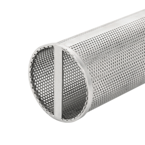 Chất Lượng Cao Made Tại Trung Quốc 316 304 <span class=keywords><strong>SS</strong></span> Thép Không Gỉ Vòng Đục Xi Lanh Màn Hình Lưới Lọc Ống - Product Image 5