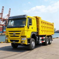 Camions bennes d'occasion HOWO 8X4 de fournisseurs chinois – Camions bennes lourds 8X4 pour la construction et l'exploitation minière à vendre