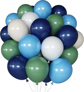 Wholesale High Quality Glossy Version Christmas Party Decoration Retro Color Helium Biodegradable Latex Thickened 12 Inch 3.2g - Product Image 2