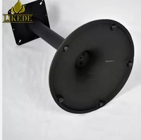 Base de table de bistrot, de salle à manger ou de négociation en fonte, style rétro, motif chrysanthème rond cannelé, finition effet sable noir par peinture en poudre
