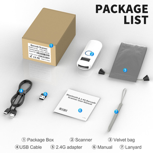 Xincode Xách Tay Đầu Đọc Mã Vạch 2D Không Dây Mini Barcod Máy Quét Quét Mã QR Mã Vạch Mã Súng Cho Bán Siêu Thị GT-3303 - Product Image 6