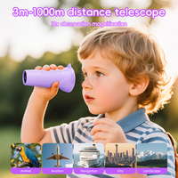 Lupa de Bolsillo con Cámara de Calidad Superior, Monocular, Telescopio Digital de 2 Pulgadas con Aumento de 10X para Niños