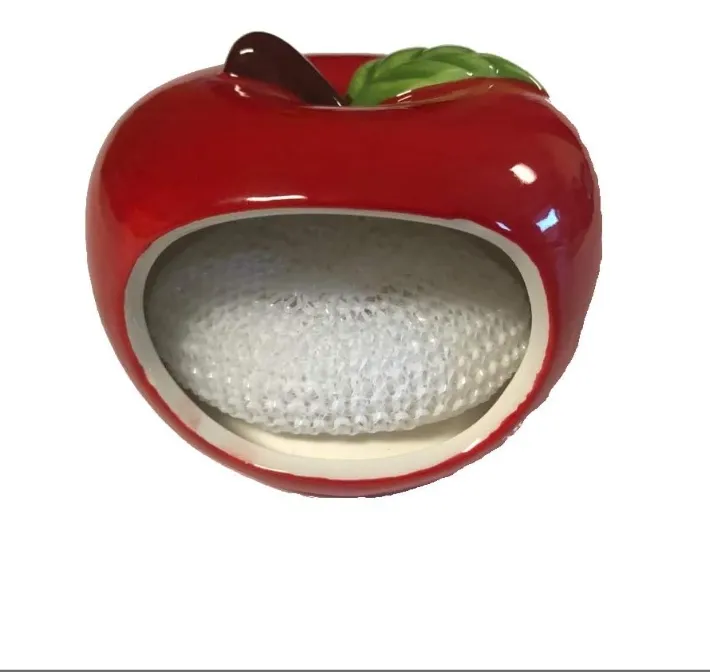 Керамическая губка/держатель Scrubbie (Apple)
