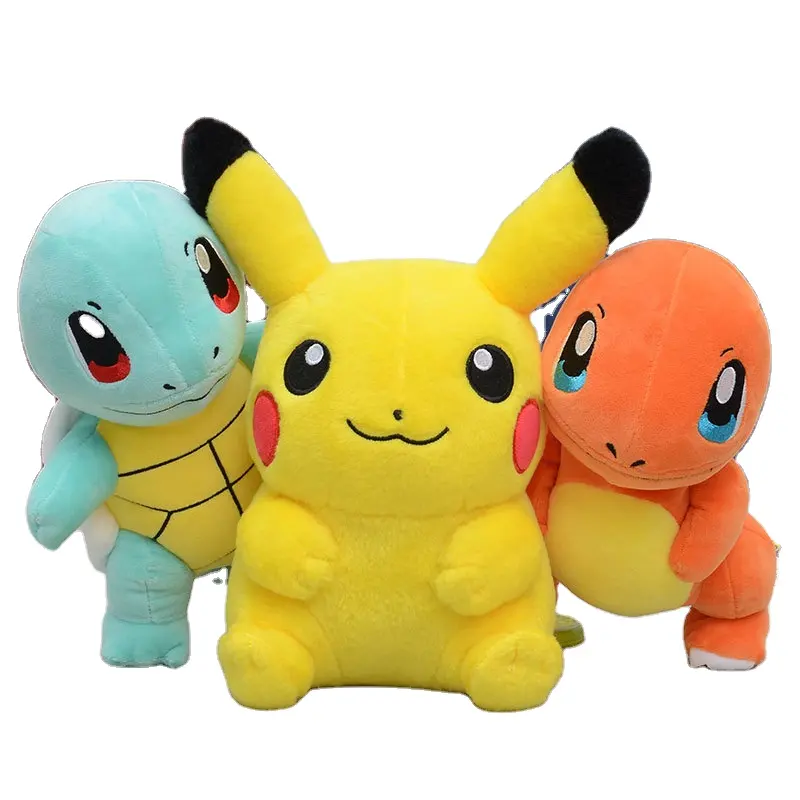 Venta al por mayor Pokemone 8 pulgadas Eevee colección de animales de peluche de juguete de peluche Animal de juguete de peluche