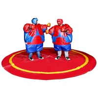 Costume de lutte sur le thème du camouflage gonflable de haute qualité, jeu de sumo, jeu de lutte pour enfants/adultes