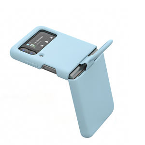 Coque de téléphone en Silicone liquide antichoc de haute qualité pour <span class=keywords><strong>Samsung</strong></span> Z <span class=keywords><strong>Flip</strong></span> 3 4 5 6 avec porte-anneau Design Ins pour <span class=keywords><strong>Samsung</strong></span> Z <span class=keywords><strong>Flip</strong></span> - Product Image 5