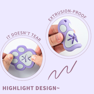 Dispensador de Bolsas para Excremento de Perro de Silicona PVC Ecológico con Forma de Corazón Marrón y Logotipo Personalizado - Product Image 4